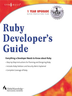 cover image of Ruby Developers Guide